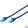 Kép 1/2 - DIGITUS Cat.5e U/UTP PVC 3m kék patch kábel