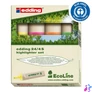 Kép 1/4 - Edding 24 Ecoline 4db-os vegyes színű szövegkiemelő