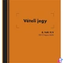 Kép 2/2 - B.VALL.9/V 140x140mm 50x2lapos "Vételi jegy" nyomtatvány