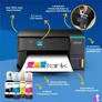 Kép 2/12 - Epson EcoTank L4360 (A4, 33 lap/perc, duplex, USB/Wifi/Wifi Direct) színes tintasugaras multifunkciós nyomtató