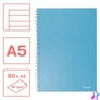 Kép 2/7 - Esselte ColourBreeze A5 vonalas kék spirálfüzet