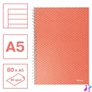 Kép 2/8 - Esselte ColourBreeze A5 vonalas korall spirálfüzet