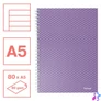 Kép 2/7 - Esselte ColourBreeze A5 vonalas levendula spirálfüzet