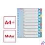 Kép 2/7 - Esselte A4 extra széles újraírható 1-10 regiszter