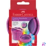 Kép 1/3 - Faber-Castell Clic&Go márvány rózsaszín ecsettál