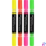Kép 2/3 - Faber-Castell Black Edition Shake&Paint Neon 4 db kétvégű akrilfilctoll készlet