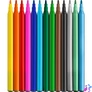 Kép 2/2 - Faber-Castell Dinoszaurusz 10+3 db filctoll készlet, glitteres matricával