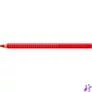Kép 1/3 - Faber-Castell Grip Jumbo háromszögletű eperpiros színes ceruza