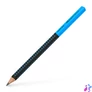 Kép 2/2 - Faber-Castell Grip Jumbo háromszögletű kéttónusú fekete/kék HB grafitceruza