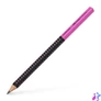Kép 2/2 - Faber-Castell Grip Jumbo háromszögletű kéttónusú fekete/rózsaszín HB grafitceruza
