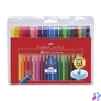 Kép 2/4 - Faber-Castell Grip 20 db színes rostirón készlet