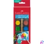Kép 2/3 - Faber-Castell 24 mm 12 színű vízfesték készlet ecsettel