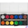 Kép 5/5 - Faber-Castell 30 mm 12 színű vízfesték készlet ecsettel