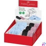 Kép 4/4 - Faber-Castell SLEEVE  mini, színes radír műanyag tartóban