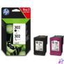 Kép 8/14 - HP X4D37AE 302 tri-color és fekete tintapatron csomag