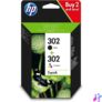 Kép 13/14 - HP X4D37AE 302 tri-color és fekete tintapatron csomag