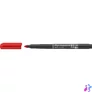 Kép 3/4 - ICO OHP B 2-3mm piros permanent marker