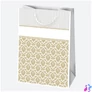 Kép 6/6 - IRIS LUX ajándéktasak, különböző mintákkal, arany, 230x320x110 mm