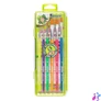 Kép 1/6 - Jolly Neon 6 darabos ergonómikus fogós ecsetkészlet