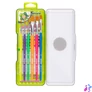 Kép 4/6 - Jolly Neon 6 darabos ergonómikus fogós ecsetkészlet
