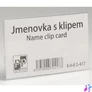 Kép 2/3 - Karton P+P 50 db-os fekvő átlátszó kombinált névkitűző