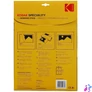 Kép 2/3 - Kodak A4, 150 micron, 10 db/csomag üvegre tapadó fényes lamináló fólia
