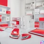 Kép 8/9 - Leitz WOW piros felírótábla