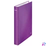 Kép 1/4 - Leitz Wow A4 4 gyűrűs lila gyűrűskönyv