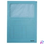 Kép 1/2 - Leitz A4 ablakos karton világoskék mappa