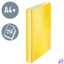 Kép 2/8 - Leitz Wow A4 2 gyűrűs sárga gyűrűskönyv