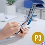 Kép 4/7 - Leitz 5548 elöltöltős kézi ezüst/kék fűzőgép