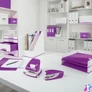 Kép 7/8 - Leitz WOW Nexxt 30 lap lila tűzőgép