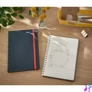 Kép 2/8 - Leitz COSY Soft touch B5 bársony szürke kockás spirálfüzet