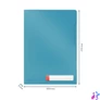 Kép 4/7 - Leitz COSY Privacy A4 PP nyugodt kék 3db/csomag genotherm