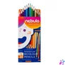 Kép 3/3 - Nebulo kétvégű háromszögletű 12/24 színesceruza készlet