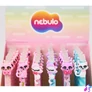 Kép 1/7 - Nebulo Cuki cicák radírozható nyomógombos zselésirón
