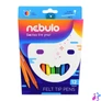 Kép 1/3 - Nebulo vízbázisú 12db-os vegyes színű filctoll készlet