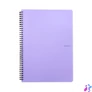 Kép 1/2 - Oxybag Pastelini Lilac A4 60 lapos vonalas spirálfüzet