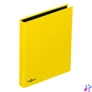 Kép 3/3 - Pagna A4 nyomtatott karton 25mm 4 gyűrű sárga gyűrűs mappa