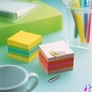 Kép 6/8 - Post-it 51×51mm 400lap vegyes szín öntapadó mini jegyzetkocka 100% PEFC, SGSCH-PEFC-COC-110078