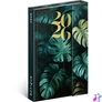 Kép 1/4 - Realsystem 2026 Monstera 5412 B6 mágneses zsebnaptár