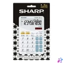 Kép 2/2 - Sharp ELM332BWH napelemes asztali számológép