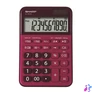 Kép 1/2 - Sharp ELM-335B-RD napelemes asztali számológép