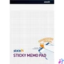 Kép 1/2 - Stick`N 254x178 mm 50 lap/tömb négyzetrácsos fehér öntapadó jegyzetfüzet