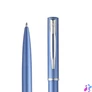 Kép 3/3 - Waterman Graduate Allure 2068191 ezüst klipszes, kék golyóstoll