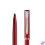 Kép 1/3 - Waterman Graduate Allure 2068193 ezüst klipszes, piros golyóstoll