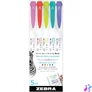 Kép 3/5 - Zebra Mildliner Brush Refresh 5db-os kettős végű ecset marker