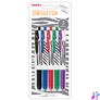 Kép 1/2 - Zebra Sarasa Clip 0,7 Zebra Stripes 5pcs zselés toll