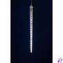 Kép 2/5 - HOME KJL288 jégcsap fényfüzér, 3,5m hosszú, 288db hidegfehér SMD LED, 8db jégcsap/36db LED, hálózati adapter, kül- és beltéri kivitel