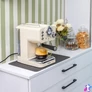 Kép 2/8 - Zilan ZLN2992 retró eszpresszó kávéfőző, 1100 W, 15 bar, 1,25 liter kapacitás, tejhabosító, bézs